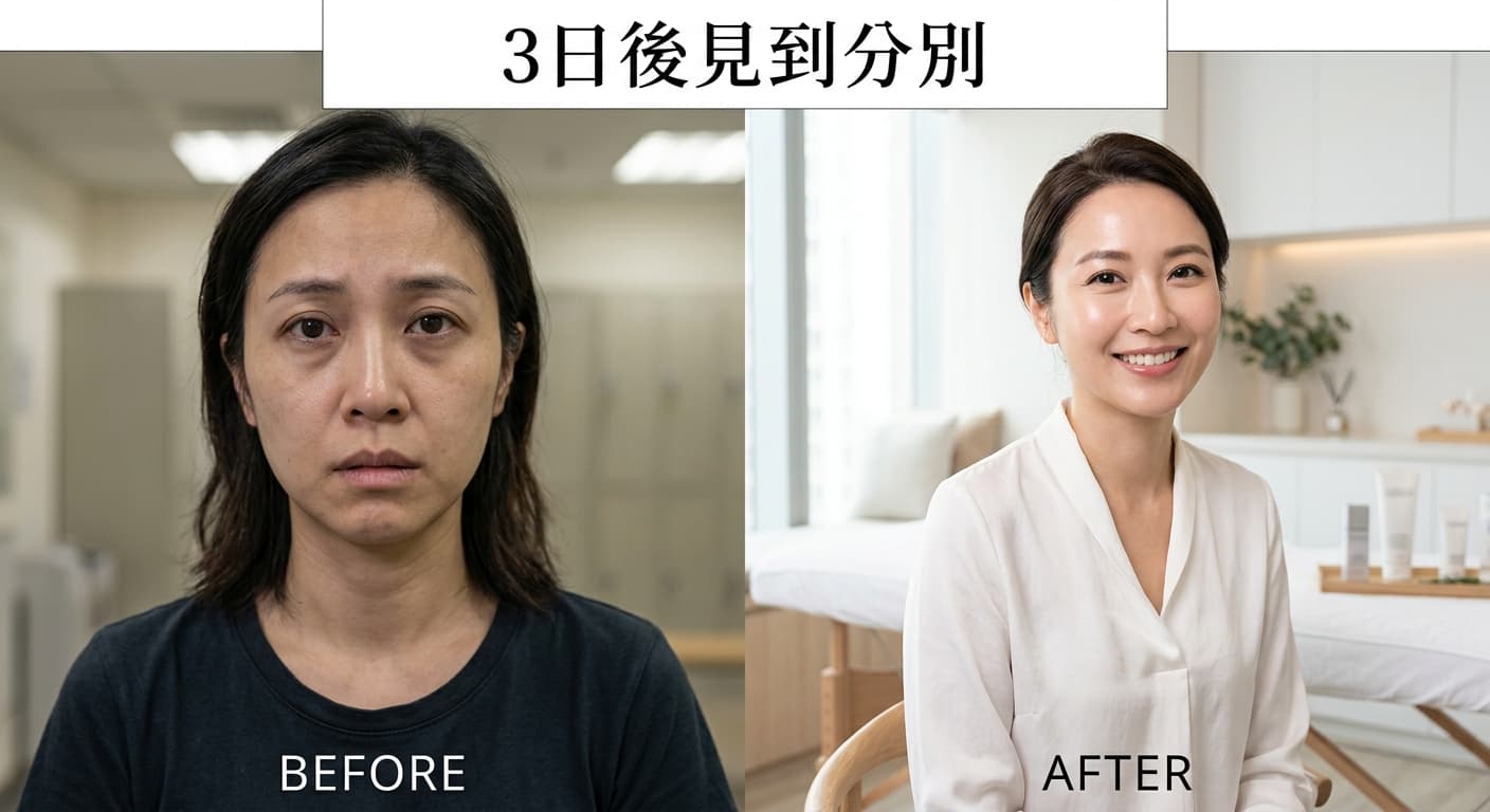 美容院 / 皮膚管理 AI 廣告素材示範